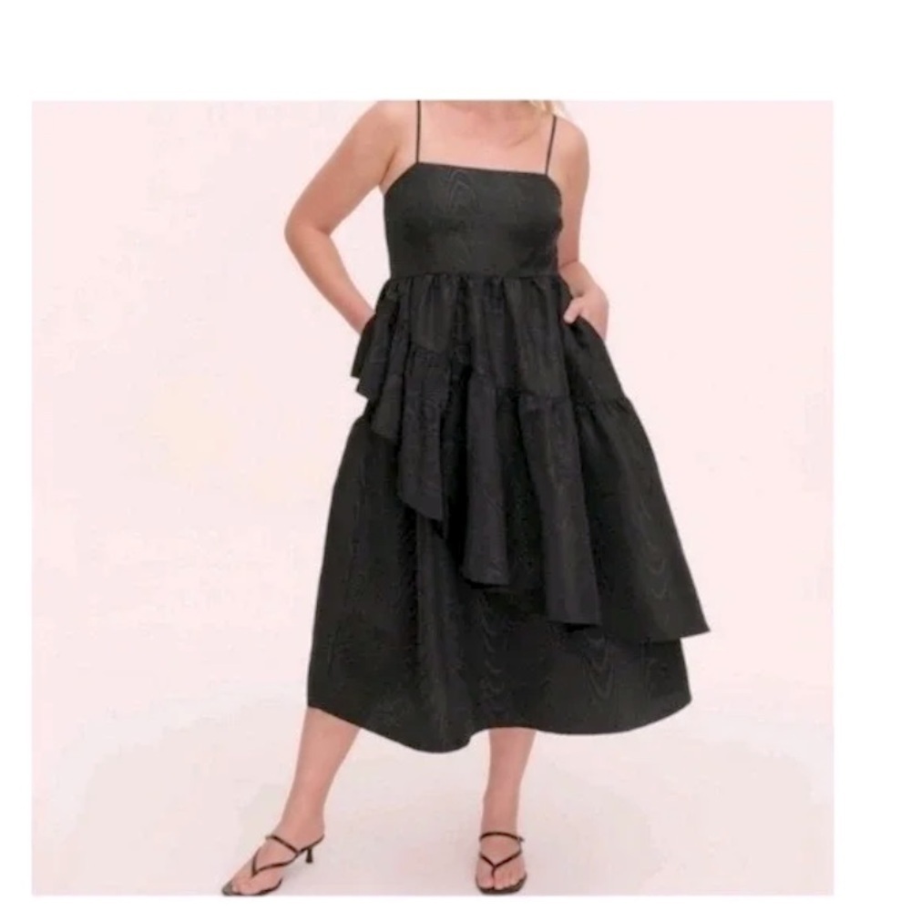 NWT Kate spade x target ruffle formal cocktail dress spring party classic prom
